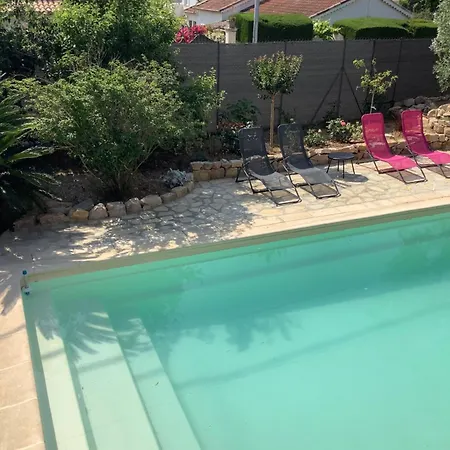 Chambres D'Hotes En Rez De Villa Piscine Climatisation ゲストハウス